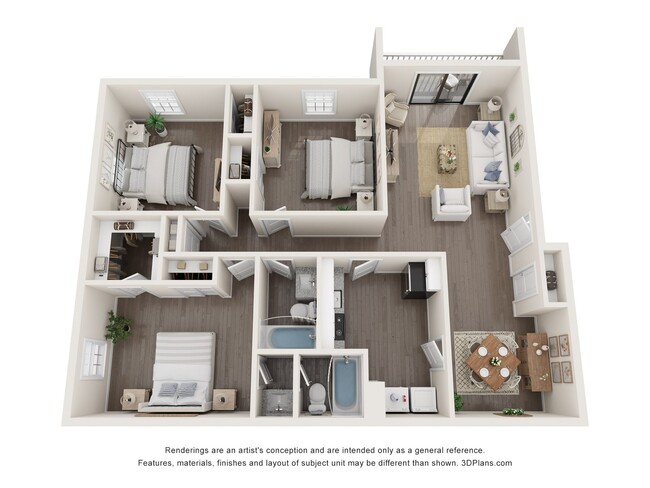 Floorplan - Fields at Peachtree Corners