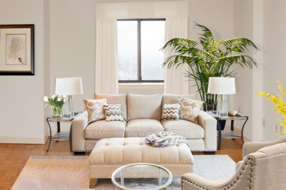 Living Area - Myers Apartments