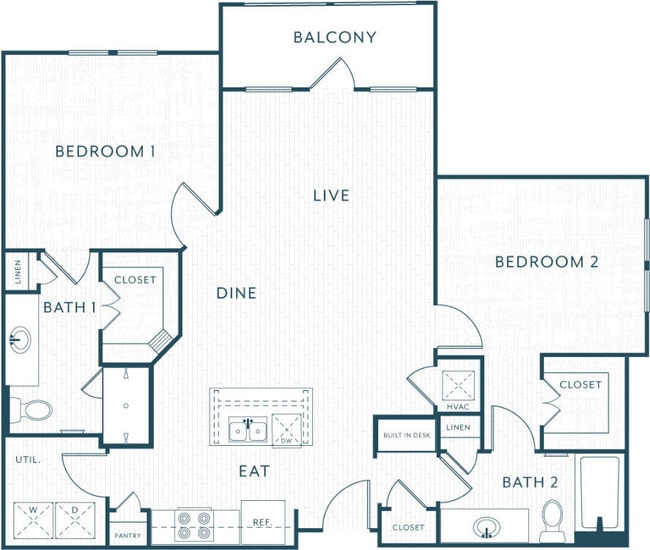 Floorplan - The Crawford at Grand Morton