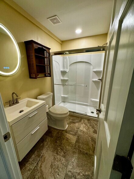 Bathroom Immediately on Left - 21560 Quaker Rd