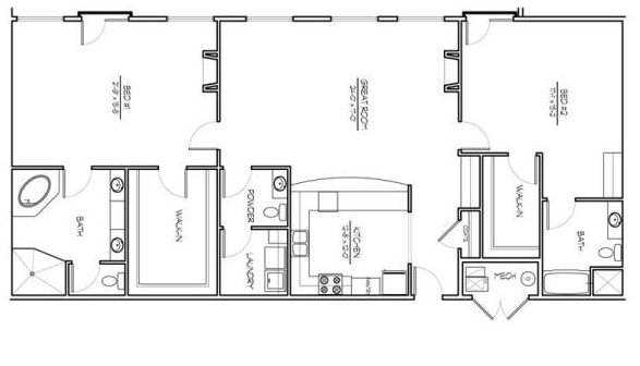 Floorplan - One & Nine Condominiums