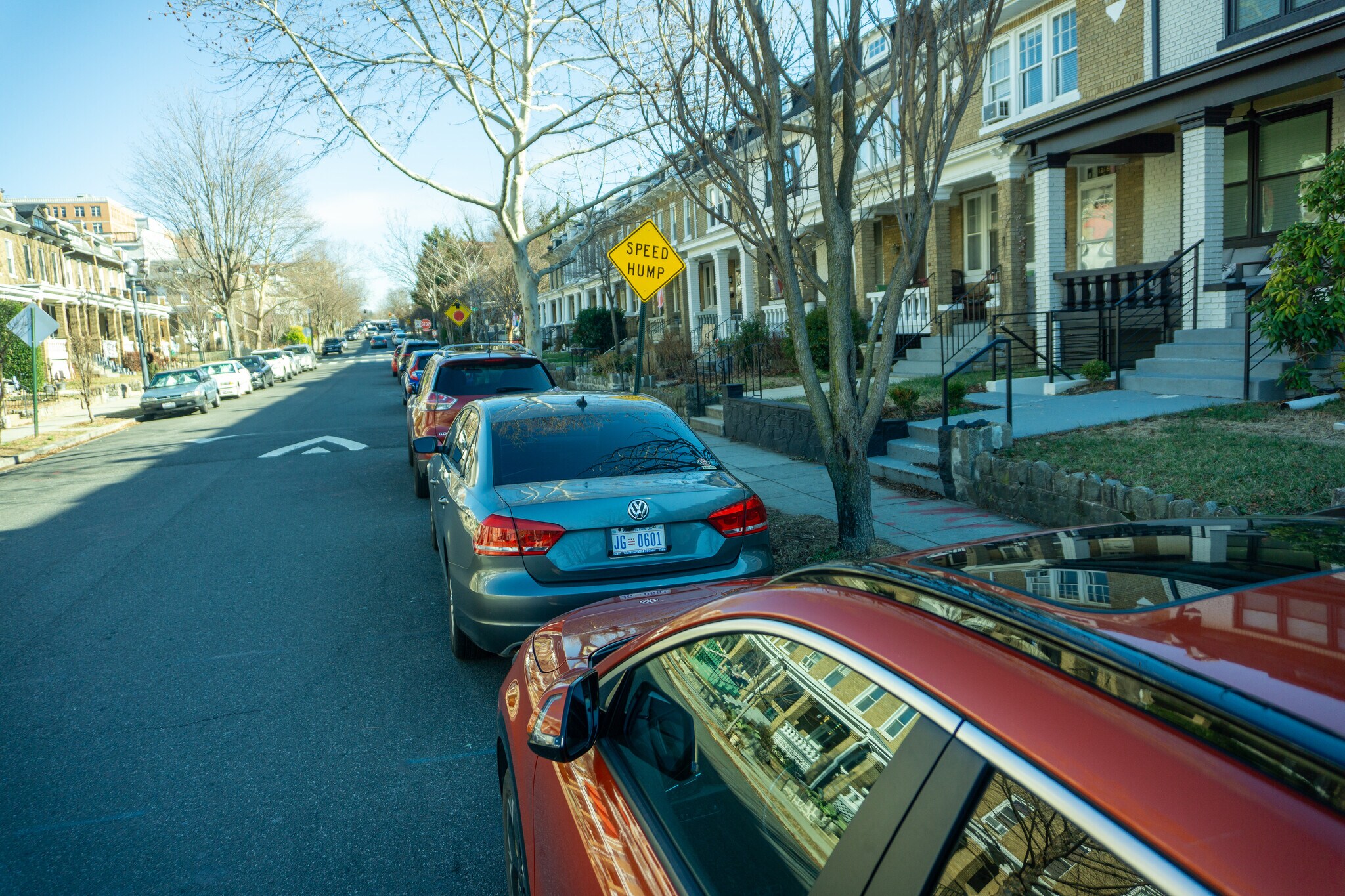 Zoned Street parking - 1222 Quincy St NW