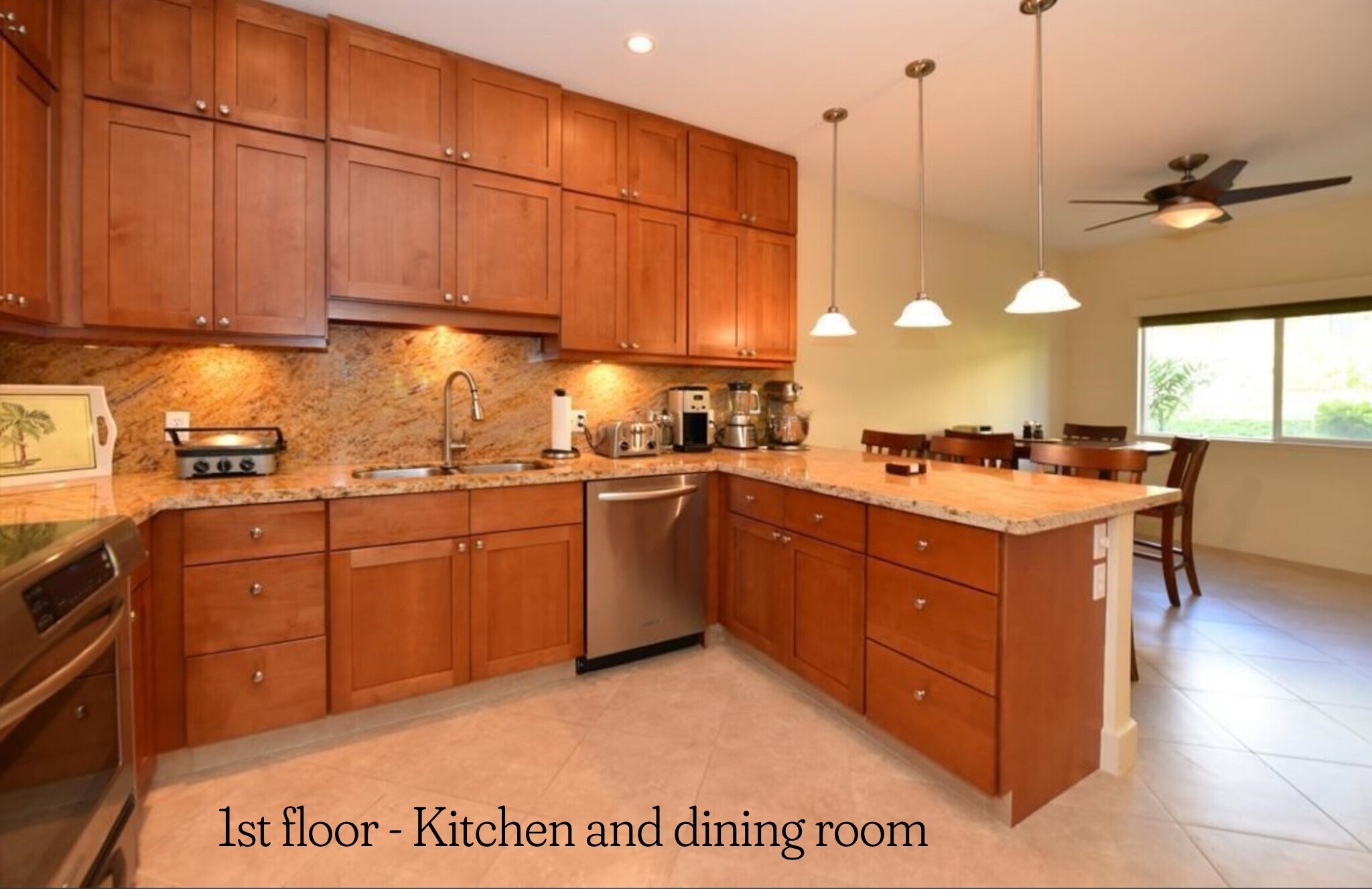 Spacious kitchen - 37 Polohina Ln