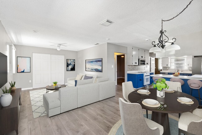 Living Room Staged - 5318 17th St W