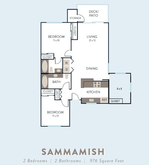 Floorplan - Hidden River Townhomes