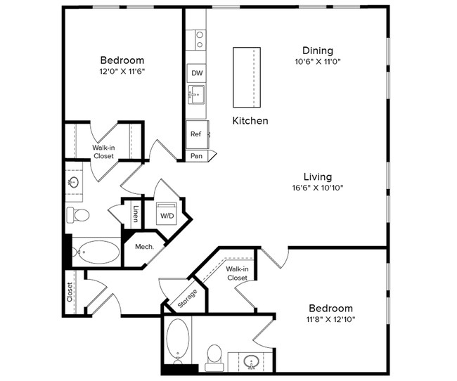 Floorplan - Avalon Arundel Crossing