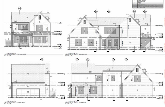 Single Family Exterior Dimensions - The Villages at North Town