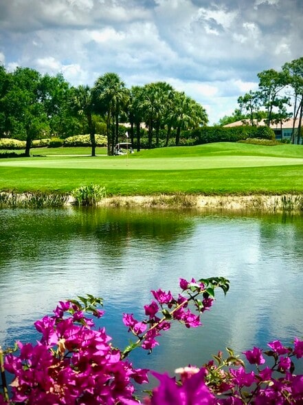 Perfect lanai view 6th green and lake. - 9231 Spring Run Blvd