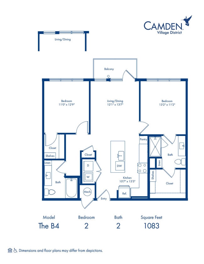 Floorplan - Camden Village District
