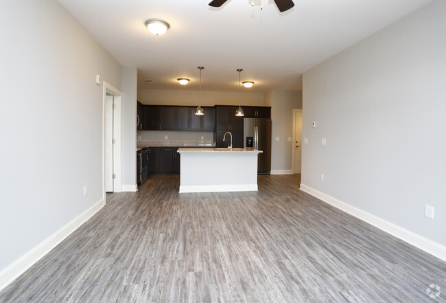 3BR, 2BA - 1215sf C1- Lliving Area - Bluestone Apartments