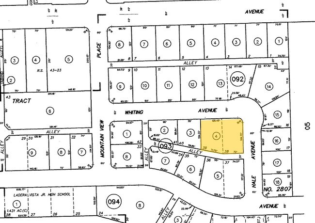 Plat Map - Magnolia Garden Apartments