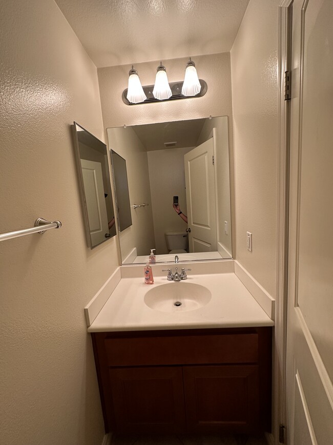 2nd level half bath sink - 22919 Mariposa Ave