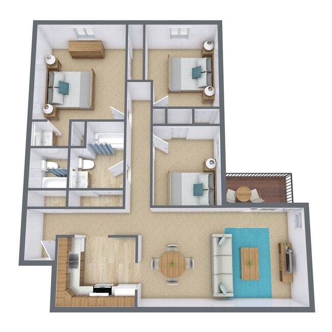 Floorplan - Crescent Park