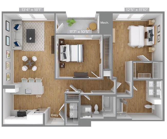 Floorplan - Avalon Wilshire