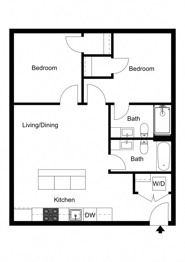 Floorplan - Parkview Lofts Apartments