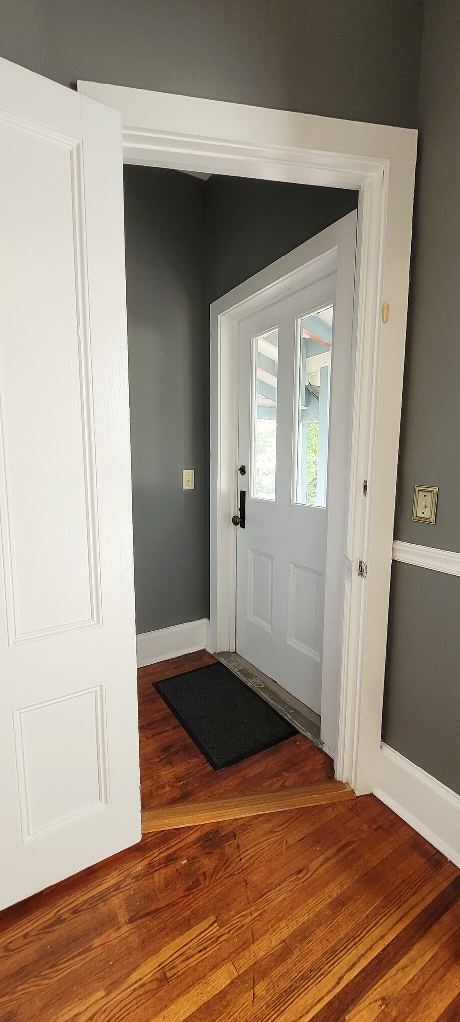 Rear Apartment Entry - 463 W Church St