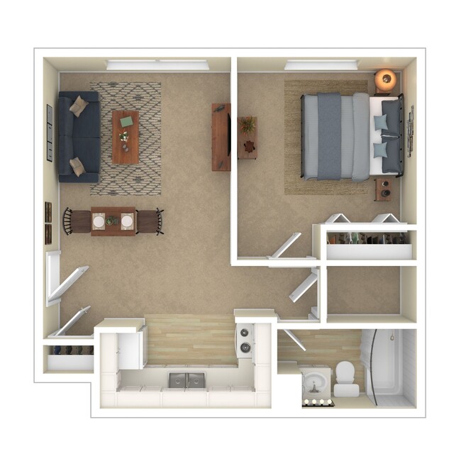 Floorplan - Norwalk Park Apartments