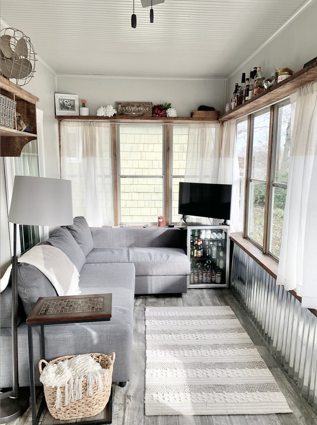 sunroom with river views - 135 E Wayne Ter