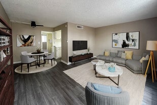 1 BR, 1 BA - Living Room - Maryland Park Apartments