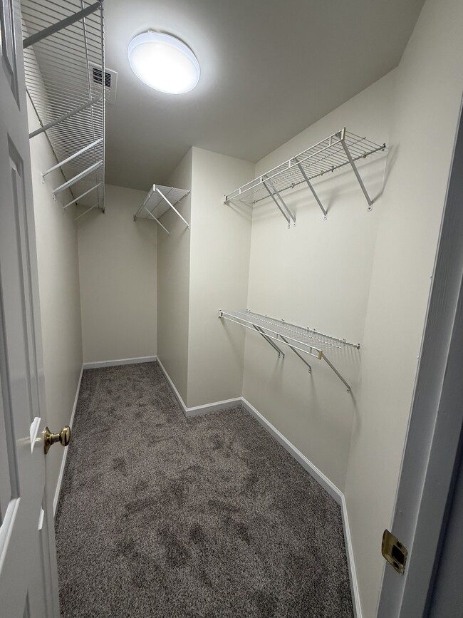 master walk-in closet - 110 Sudbury Ln