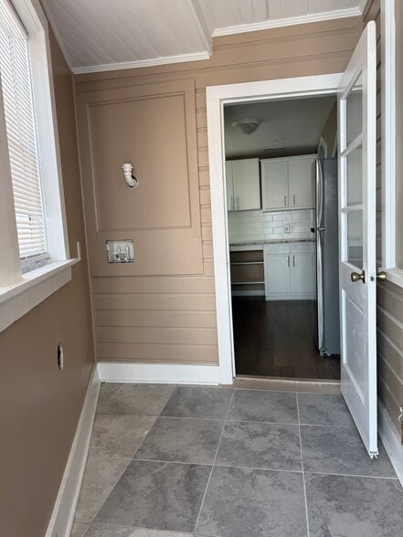 Laundry room(washer and dryer will be added to unit) - 8 Hagood Ave