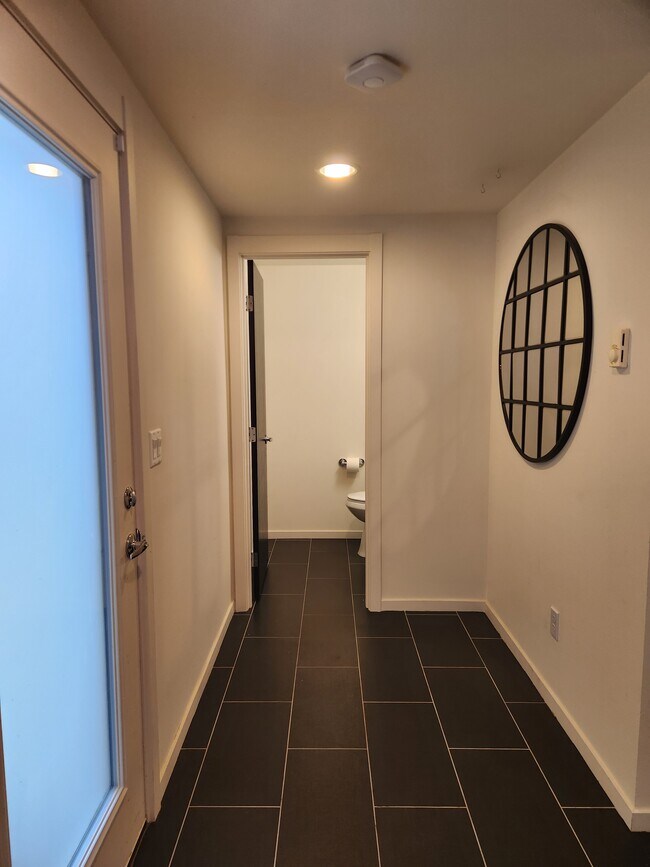 Ground floor entryway to bathroom and access to yard - 2118 NE 89th St