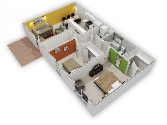 Floorplan - HighPoint Community Apartments