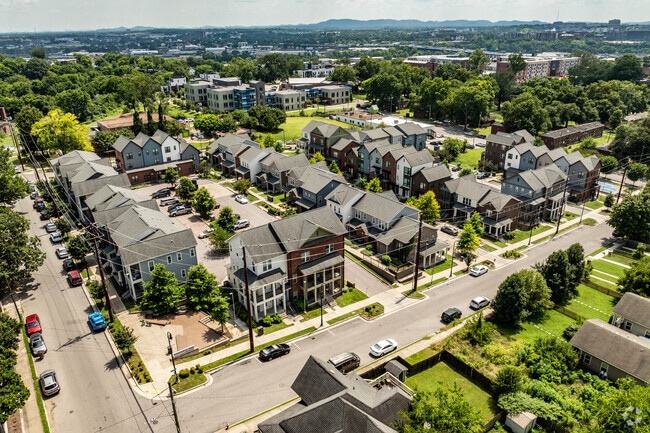 Aerial Photo - Kirkpatrick Park Apartments