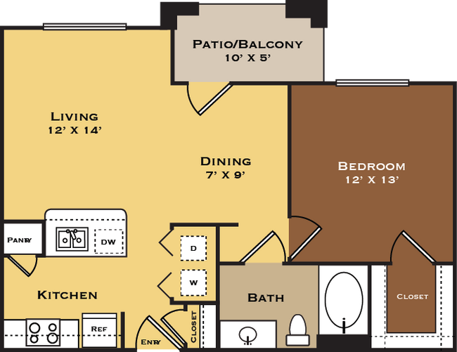 A2 - Arioso Apartments & Townhomes