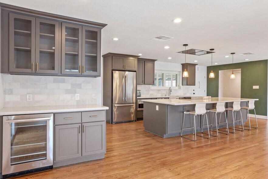 Beverage fridge/dry bar - 1177 Fay Cir