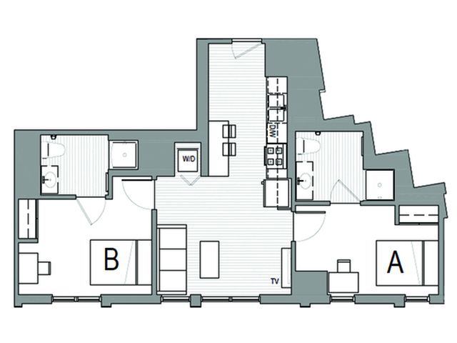 2x2 I - Student | Rise at Riverfront Crossings