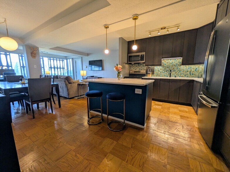 Kitchen/Living space - 1301 Delaware Ave SW