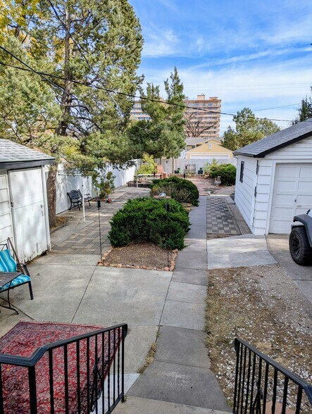 Backyard/garage - 119 Farragut Ave