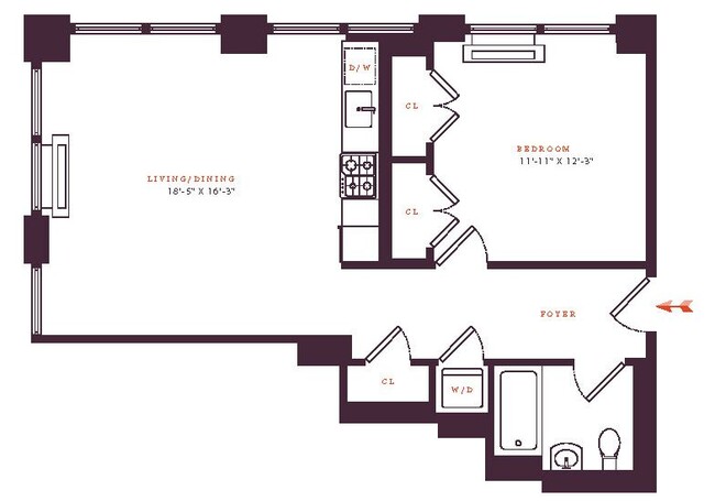 Floorplan - The Nathaniel