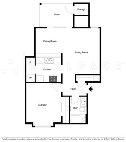 Floorplan - North Creek Heights Apartments