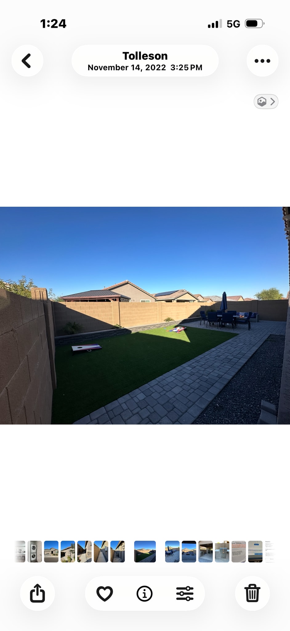 Access to backyard - 9530 W Getty Dr