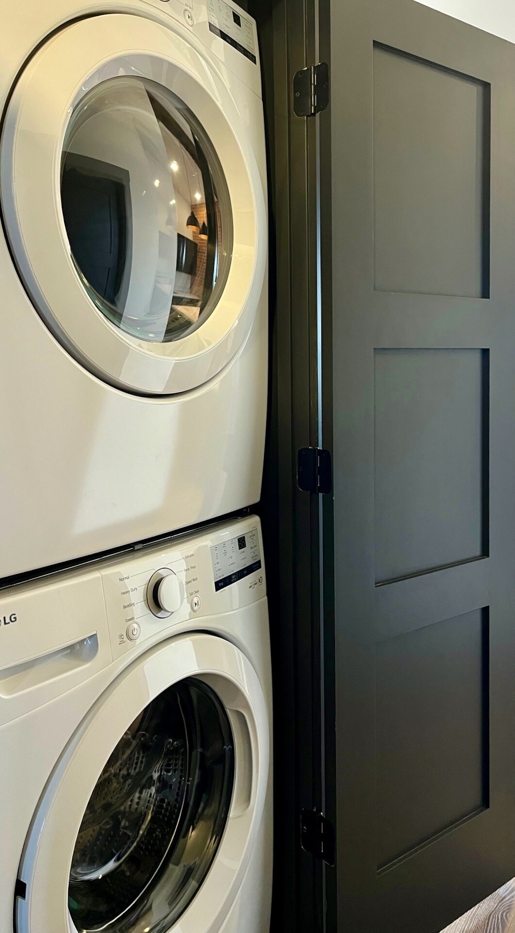 Each unit has its own washer and dryer in the unit - 101 W Broadway St