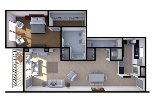 Floorplan - Riviera Coast Apartments