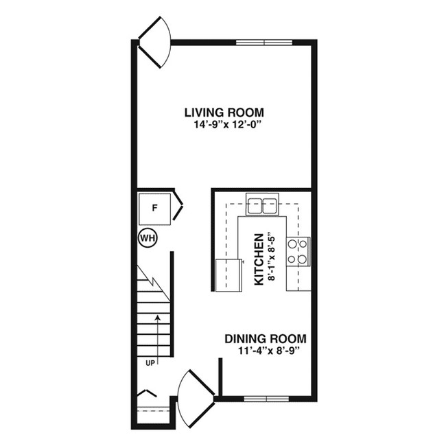 2BR/1BR - Waterford Townhomes