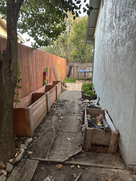 Side yard - 644 Craig Ave