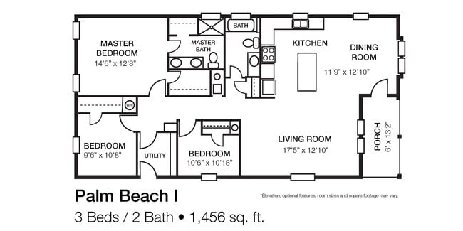 Floorplan - Palm Lake Estates-A 55+ Community
