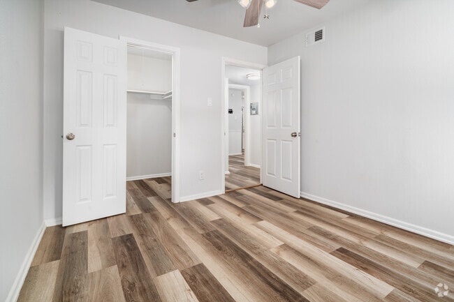 2BR, 1BA - 750SF - Bedroom 1 - Riviera Apartments