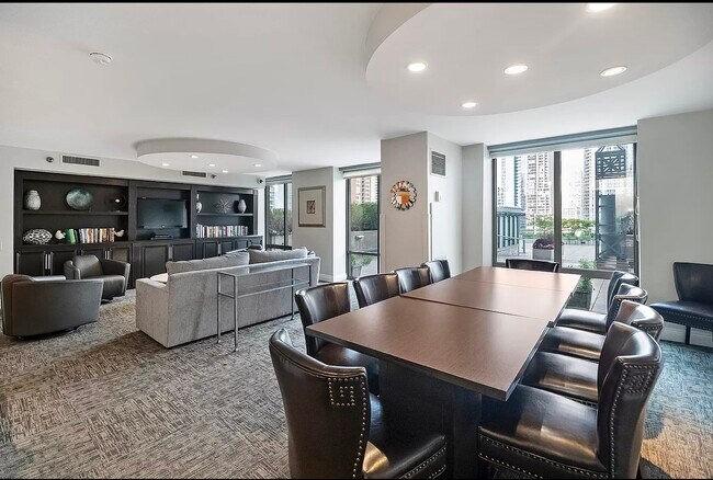 Social room - 474 N Lake Shore Dr