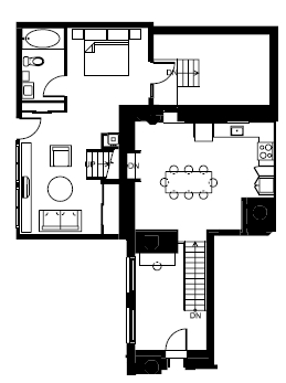 1BR/1BA - Union Lofts