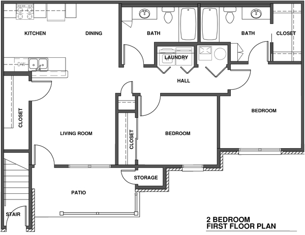 2BR/2BA - The Reserves at Saddlebrook