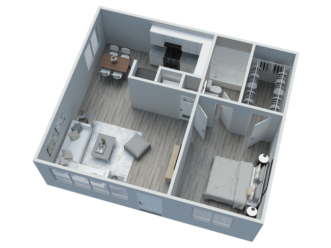 Floorplan - Monte Vista Apartments