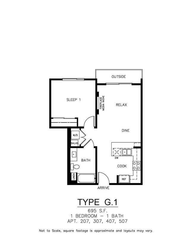 Building Photo - Unit Type: G1 | 1 Bedroom | 1 Bathroom