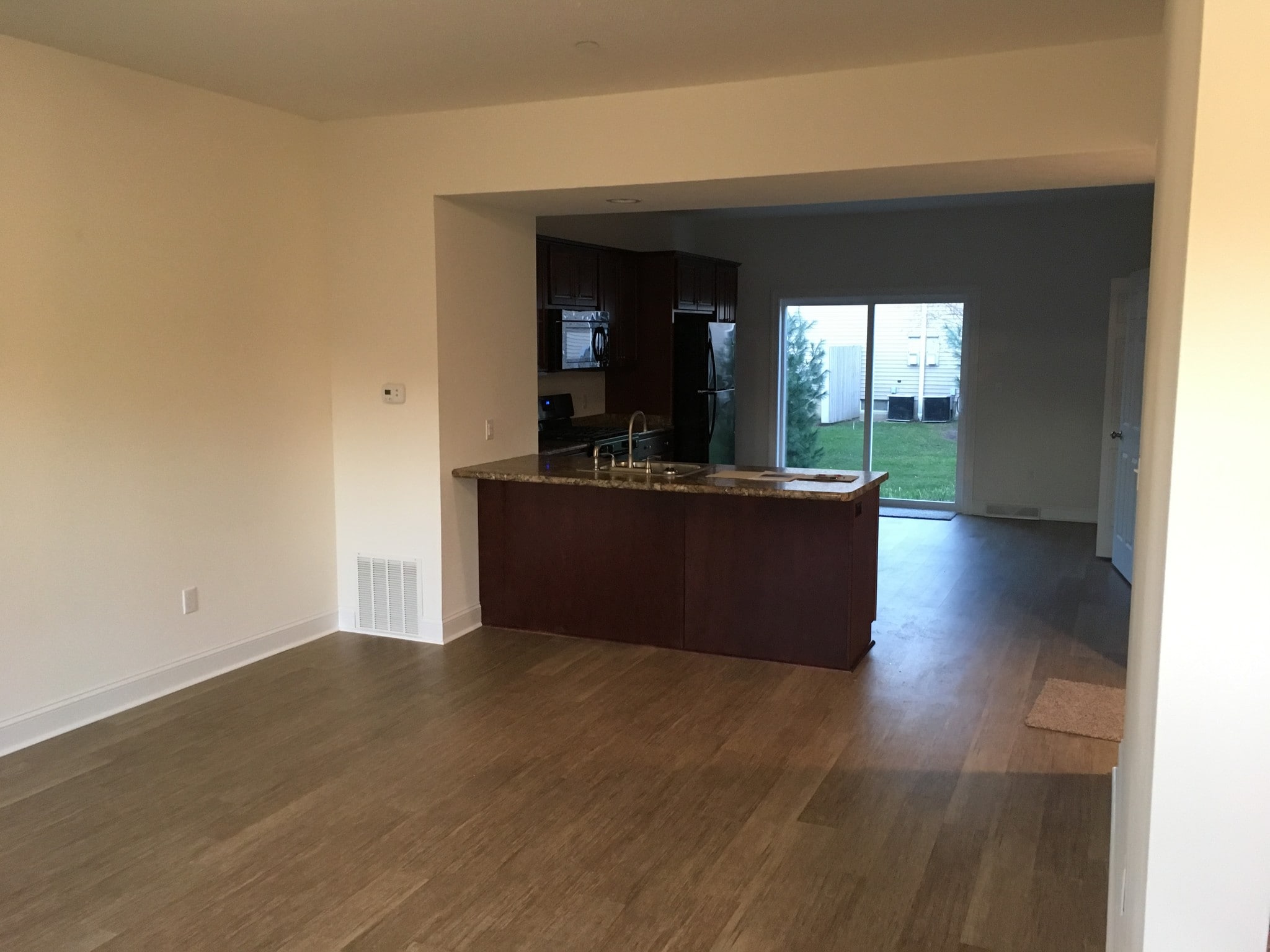 LR looking to Kitchen - 6020 Swanville Rd