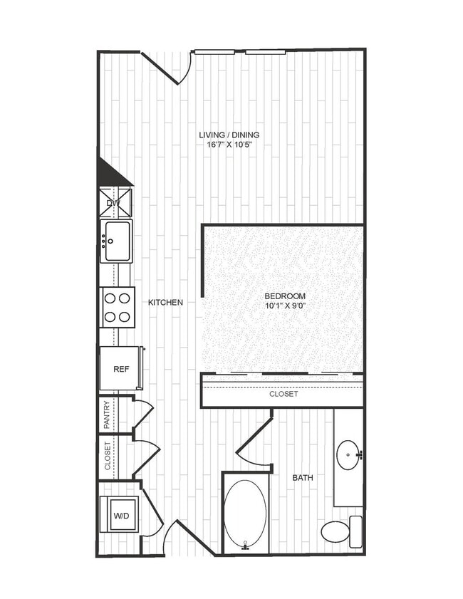 Floorplan - Moda Apartments