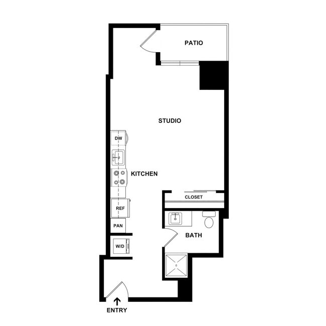 Floorplan - The Studio Park Tower